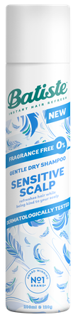 BATISTE Sensitive dry shampoo, 200 ml