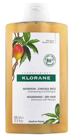 KLORANE Mango šampūns, 400 ml
