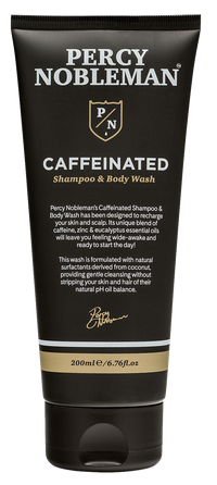 PERCY NOBLEMAN Caffeinated shampoo and body wash, 200 ml