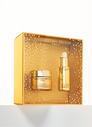 CHRISTIAN BRETON Coffret Red Top Ultimate Global Antiaging Cellular cream + Lifting serum dāvanu komplekts, 1 gab.