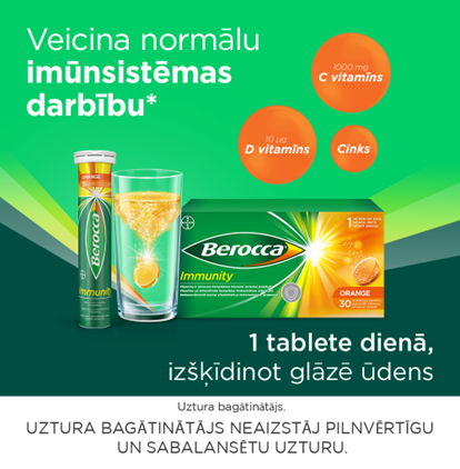 BERROCA Immunity effervescent tablets, 30 pcs.