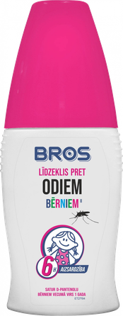 112 BROS Спрей от комаров подходит для детей (от 1 года), 50 мл
