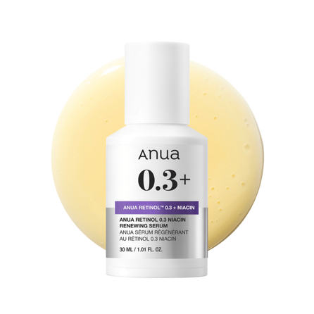 ANUA Nano Retinol 0.3% + Niacin Renewing сыворотка, 30 мл