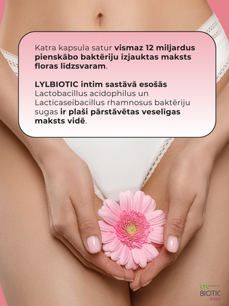 LYL BIOTIC Intimate capsules, 15 pcs.