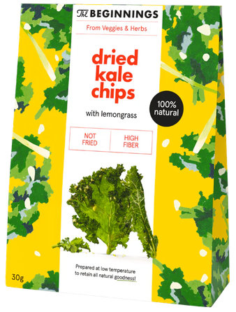 THE BEGINNINGS Kale ar citronzāli  čipsi, 30 g