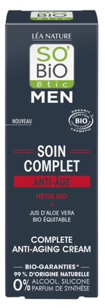 SO BIO ETIC Men Anti-Aging face cream, 50 ml
