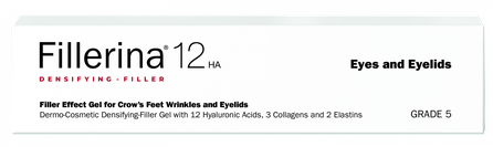 FILLERINA  12HA Grade 5 acu zonai un plakstiņiem gels, 15 ml