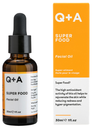 Q+A Super Food Facial  face oil, 30 ml