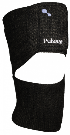 PULSAAR Black Elastic Compression bandage wrap, 1 pcs.