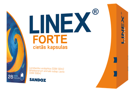 LINEX Forte kapsulas, 28 gab.