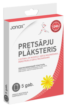 JONAX pretsāpju plāksteris, 5 gab.