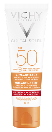 VICHY Capital Soleil UV-Age Daily SPF 50 sunscreen, 50 ml