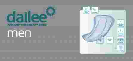 DAILEE Men Premium Level 1 urological pads, 15 pcs.