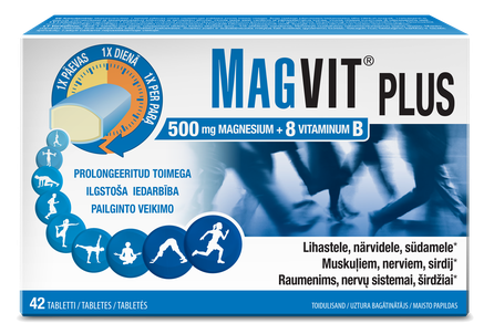 MAGVIT Plus tabletes, 42 gab.