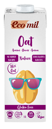 ECOMIL Bio Gluten Free Oat dzēriens, 1000 ml