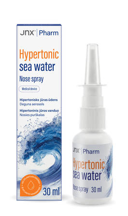 JONAX Hipertonisks Jūras Ūdens deguna aerosols, 30 ml