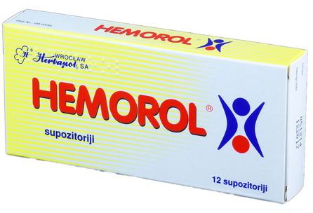 HEMOROL суппозитории, 12 шт.