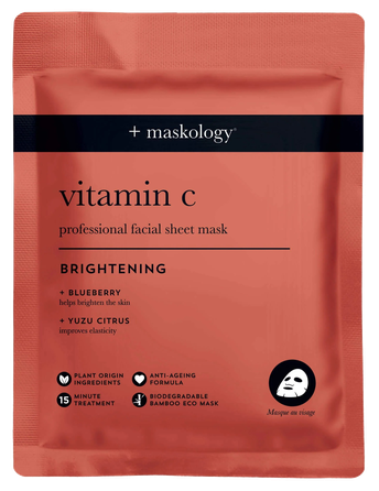 MASKOLOGY  With Vitamin C facial mask, 22 ml