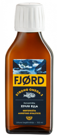 FJORD Omega-3 zivju eļļa, 100 ml