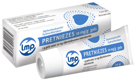 PRETNIEZES 10 mg/g gel, 30 g