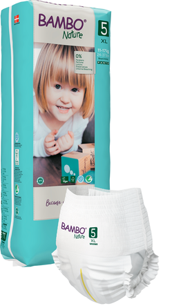 BAMBO NATURE Nature Nature Tall (11-17 kg)  Size 5 autiņbiksītes, 38 gab.