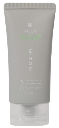 MIZON Inout Watery Sunscreen SPF 50 PA++++ sunscreen, 50 ml
