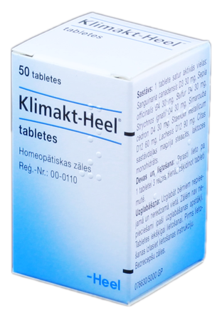 KLIMAKT-HEEL tabletes, 50 gab.