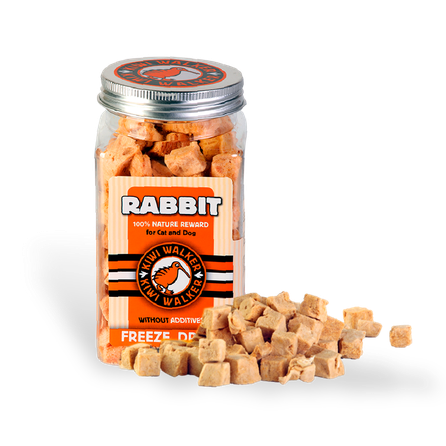 KIWI WALKER Rabbit, Freeze-dried treat, 75 g