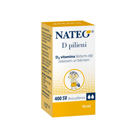 NATEO D 400 SV капли, 10 мл