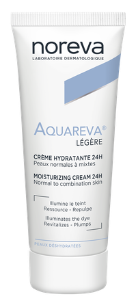 NOREVA Aquareva Light 24h Moisturizing sejas krēms, 40 ml