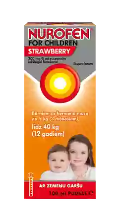 NUROFEN  For Children Strawberry suspension, 100 ml