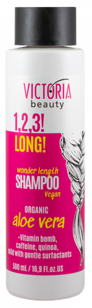 VICTORIA BEAUTY 1,2,3! Long! for Hair Growth shampoo, 500 ml