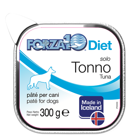 FORZA10 Solo Diet Tuncis, Suņiem pastēte, 300 g