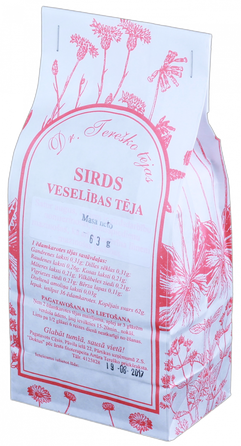 DR.TEREŠKO Sirds veselības beramā tēja, 63 g