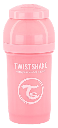 TWISTSHAKE Anti-Colic 0+ м. (розовая) бутылочка, 180 мл