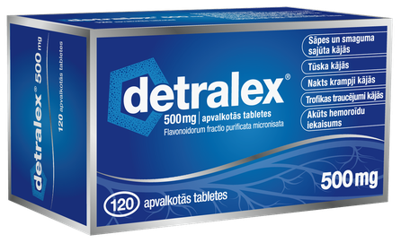 DETRALEX 500 mg pills, 120 pcs.