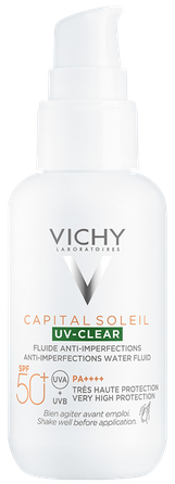 VICHY Capital Soleil UV-Clear SPF 50+ fluid, 40 ml
