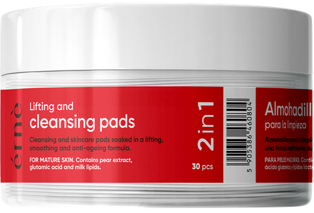 ERNE 2 in 1 Lifting And Cleansing attīrošie spilventiņi, 30 gab.