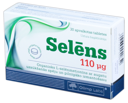 OLIMP LABS Selēns таблетки, 30 шт.