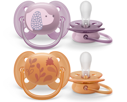 PHILIPS Avent Ultra Soft 6-18 m. соска, 2 шт.