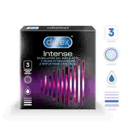 DUREX Intense презервативы, 3 шт.