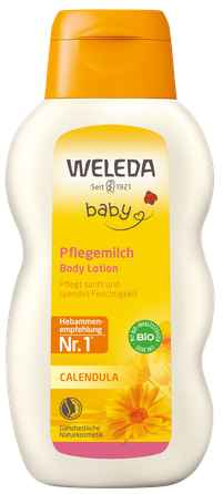 WELEDA Baby Calendula body milk, 200 ml