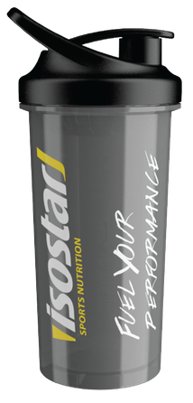 ISOSTAR Elite 700ml Black šeikeris, 1 gab.