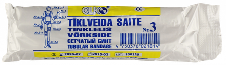 OLKO  non-sterile Nr.3 tubular bandage, 1 pcs.