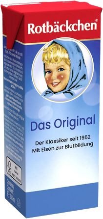 ROTBACKCHEN Klassik ar Dzelzi un C Vitamīnu sula, 200 ml
