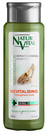 NATUR VITAL Sensitive Ginseng šampūns, 300 ml