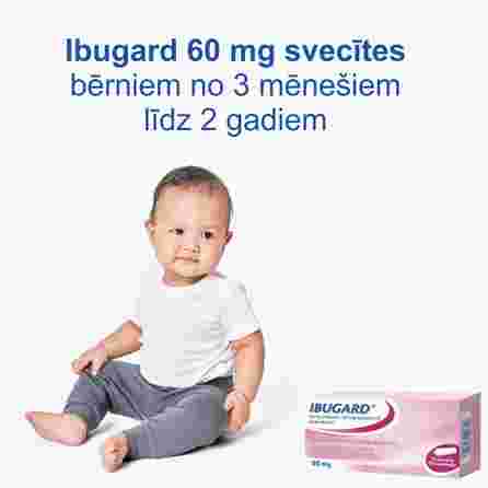 IBUGARD 60 mg suppositories, 10 pcs.