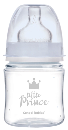 CANPOL BABIES Anti-colic PP Easy Start Royal Baby Blue бутылочка, 120 мл