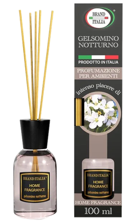 BRAND ITALIA Night Jasmine mājas aromāts, 100 ml