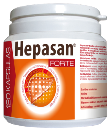 HEPASAN  Forte capsules, 120 pcs.